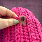 L/XL Adult Hot Pink Beanie