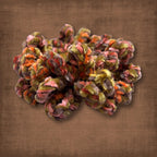 70’s Orange Velvet Scrunchie