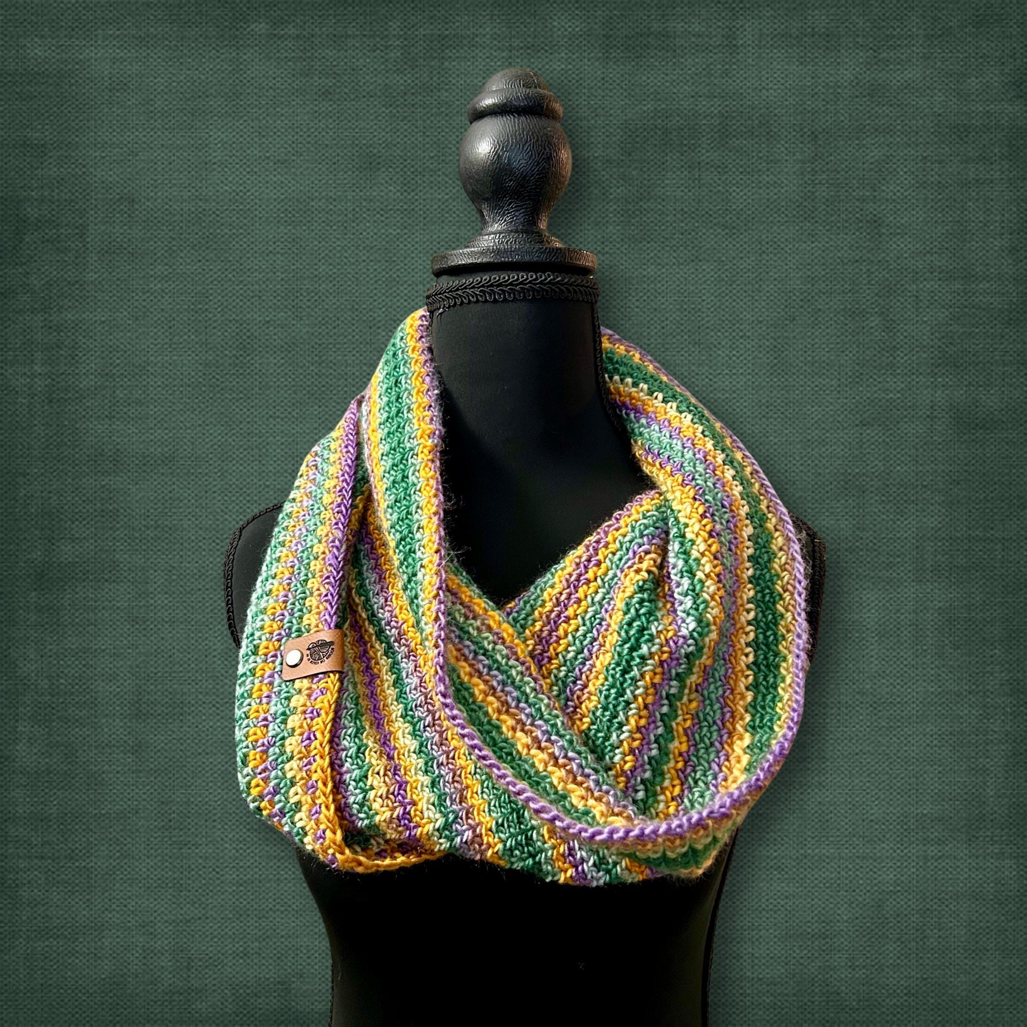 Wildflower Field Infinity Scarf
