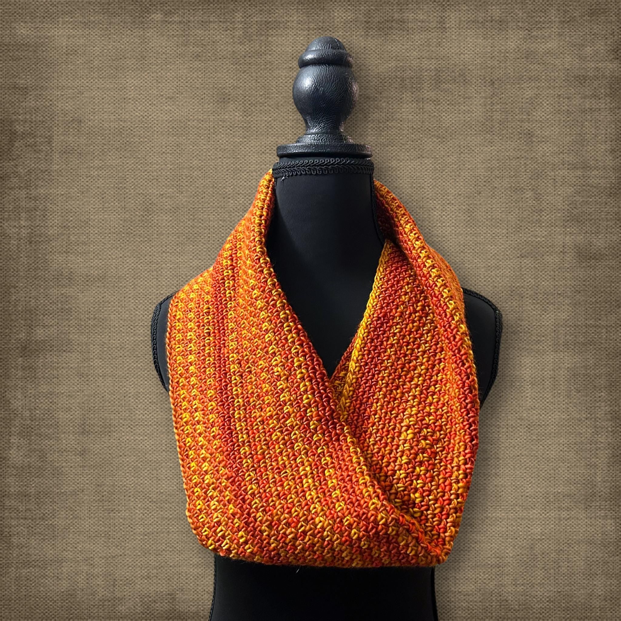 Burnt Orange Cowl