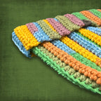 Adult L/XL Muted Rainbow Winter Foldable