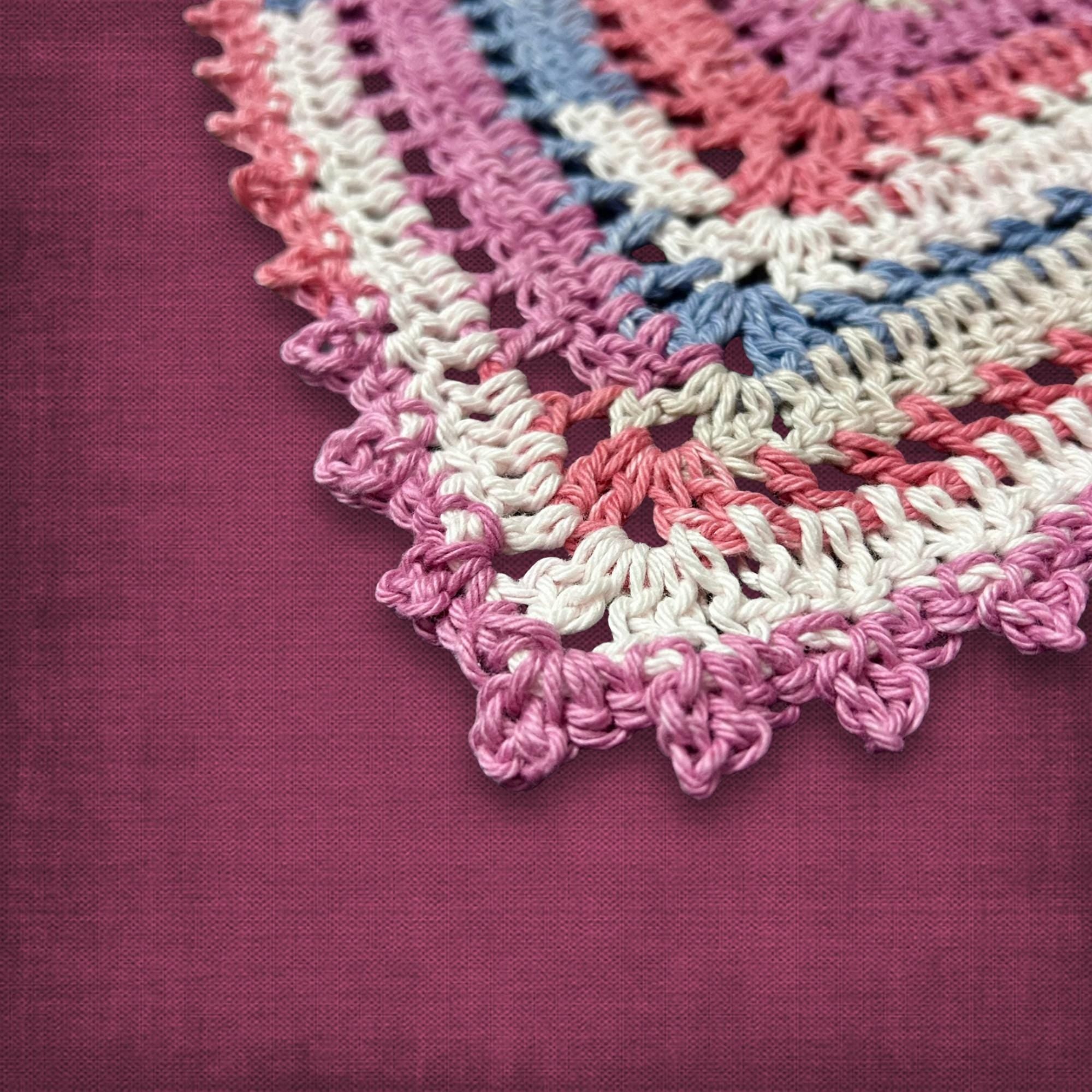 Pink Love Note Bandana