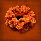 Orange Velvet Scrunchie
