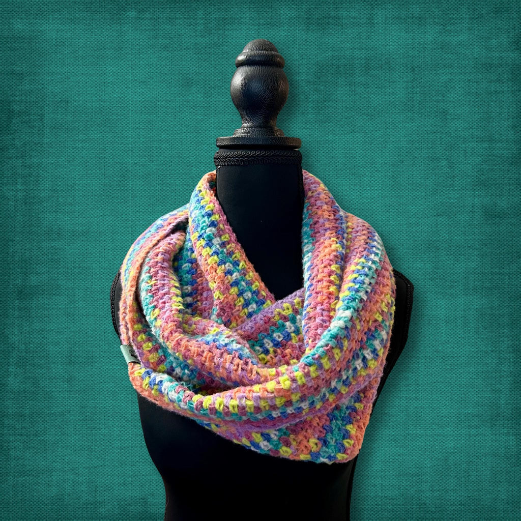 Softest Multicolor Infinity Scarf
