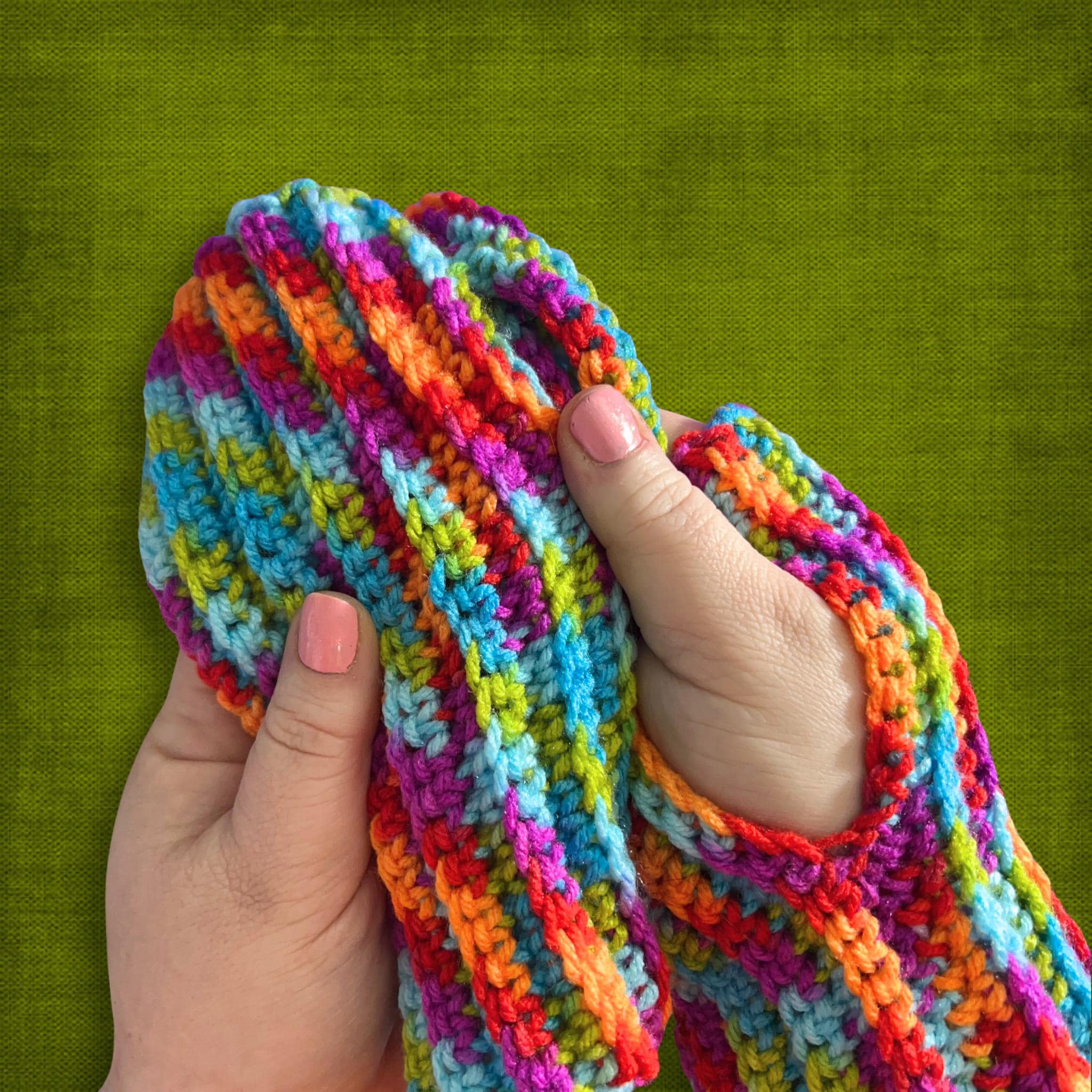 Adult L/XL Bright Wrist Warmers