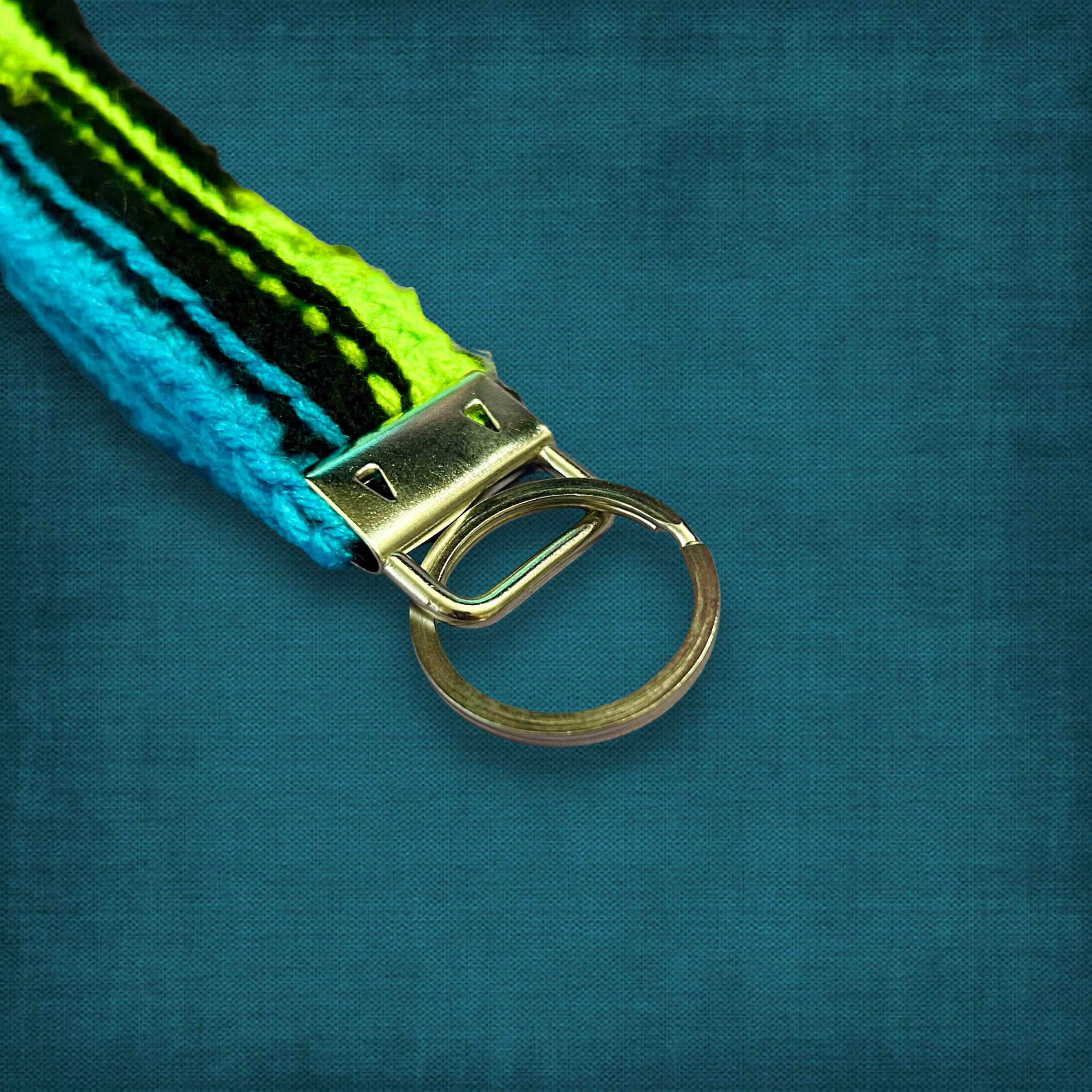 Neon Wristlet Keychain