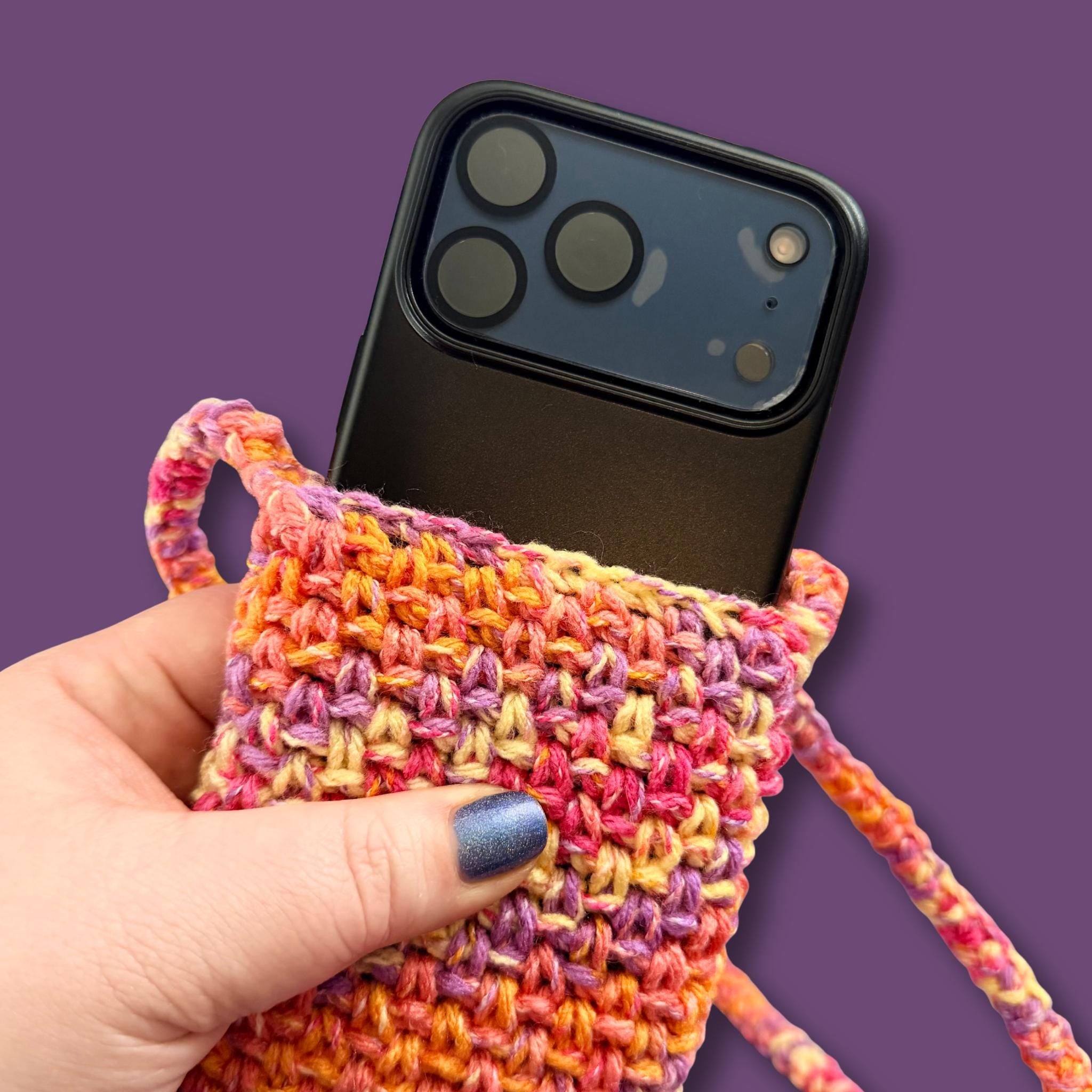 Orange You Glad Crossbody Phone Bag