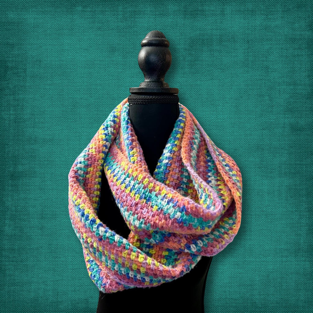 Softest Multicolor Infinity Scarf