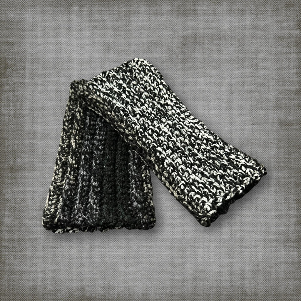 Adult L/XL Gray Wrist Warmers