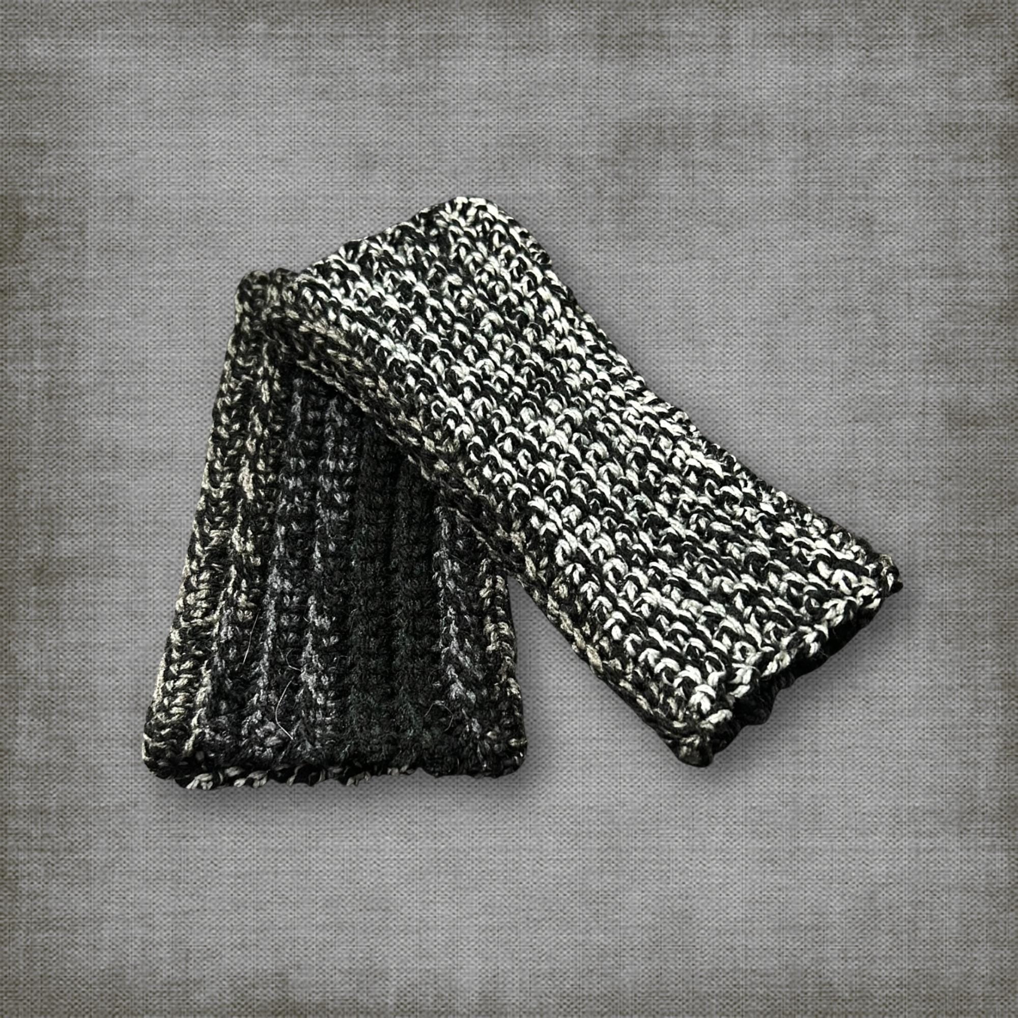 Adult L/XL Gray Wrist Warmers