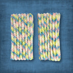 Adult L/XL Pastel Wrist Warmers