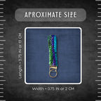Jewel Quest Wristlet Keychain