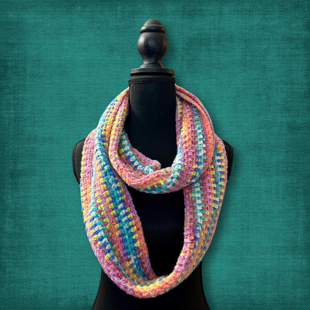 Softest Multicolor Infinity Scarf