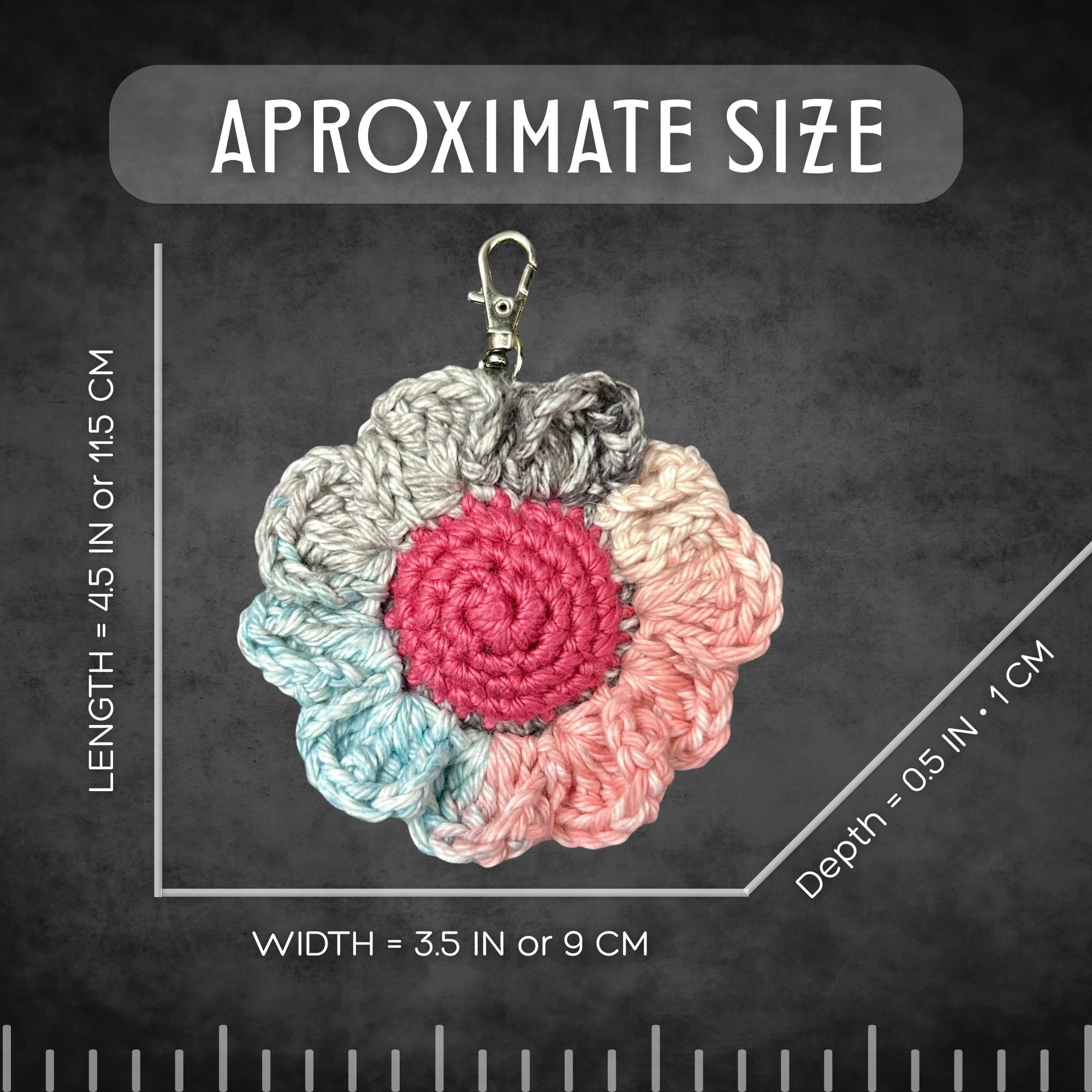 Spring Flower Bag Charm