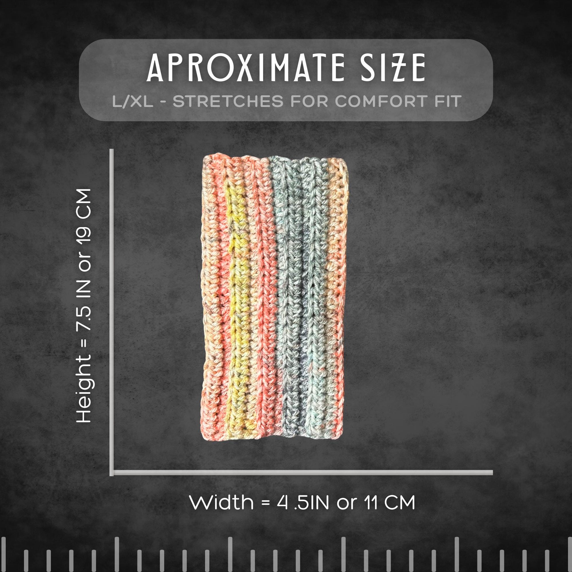 Adult L/XL Precious Metals Wrist Warmers