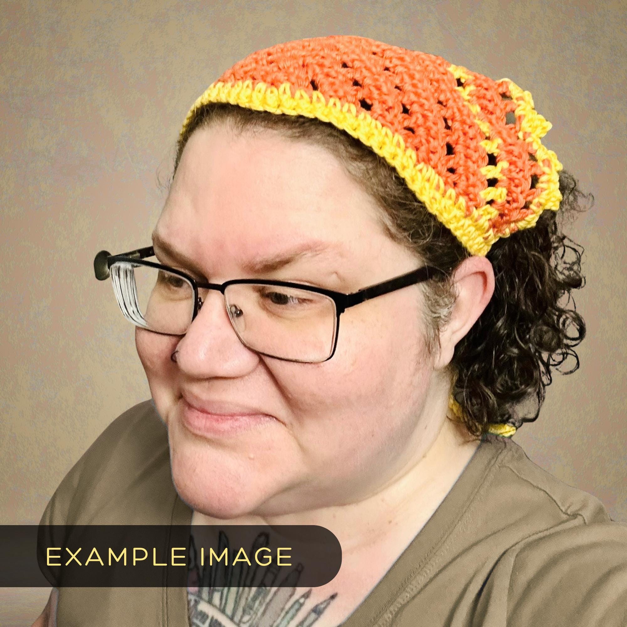 Orange and Yellow Bandana