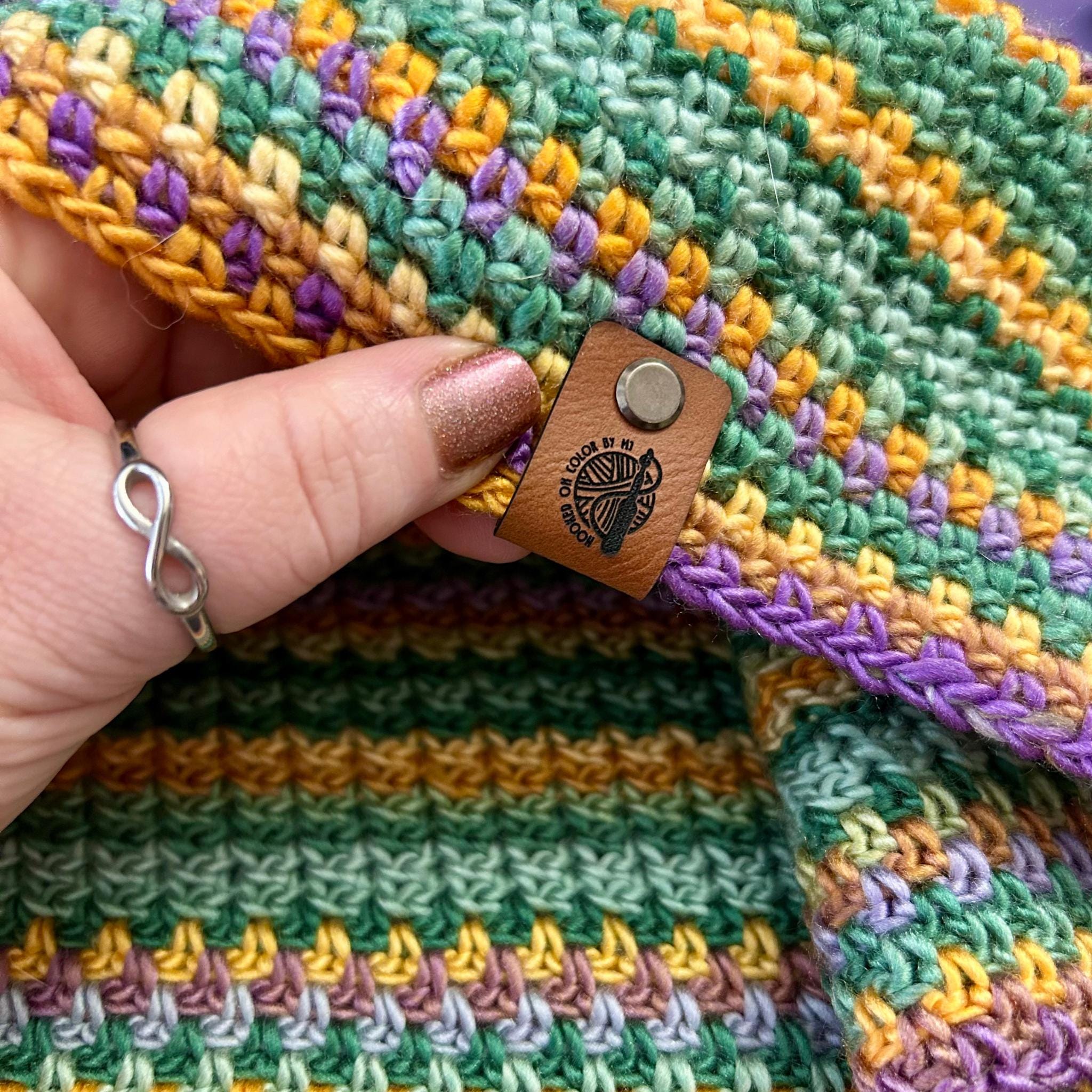 Wildflower Field Infinity Scarf