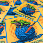 3" Matte Sticker Frog It