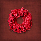 Red Velvet Hair Scrunchie