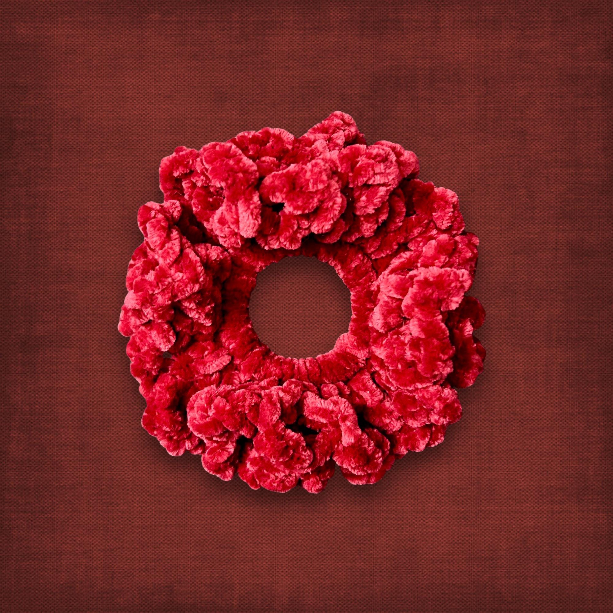 Red Velvet Hair Scrunchie