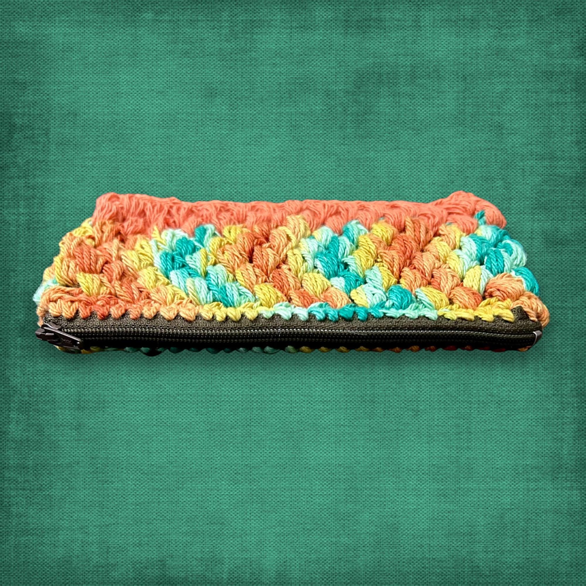 Autumn Leaf Zippered Clutch