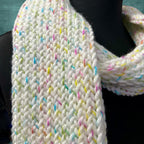 Thin Confetti Knit Scarf