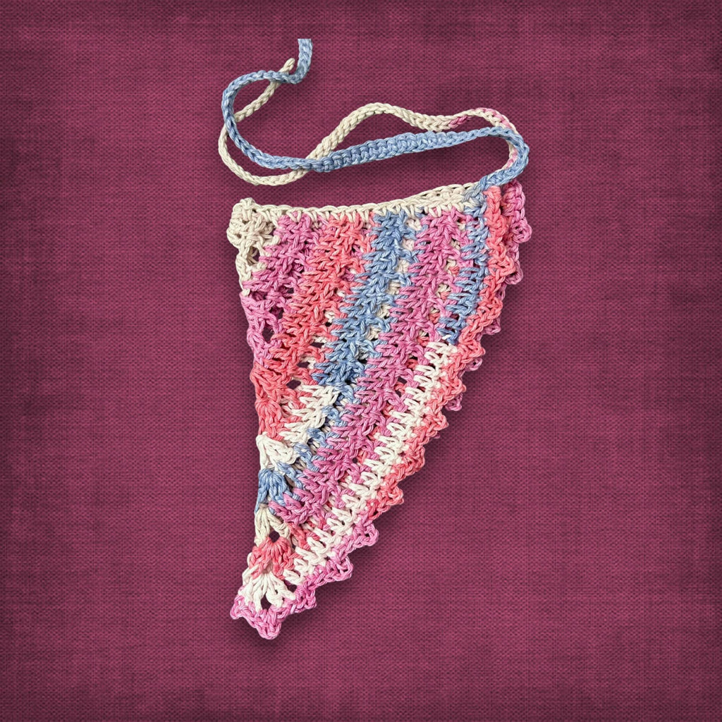 Pink Love Note Bandana
