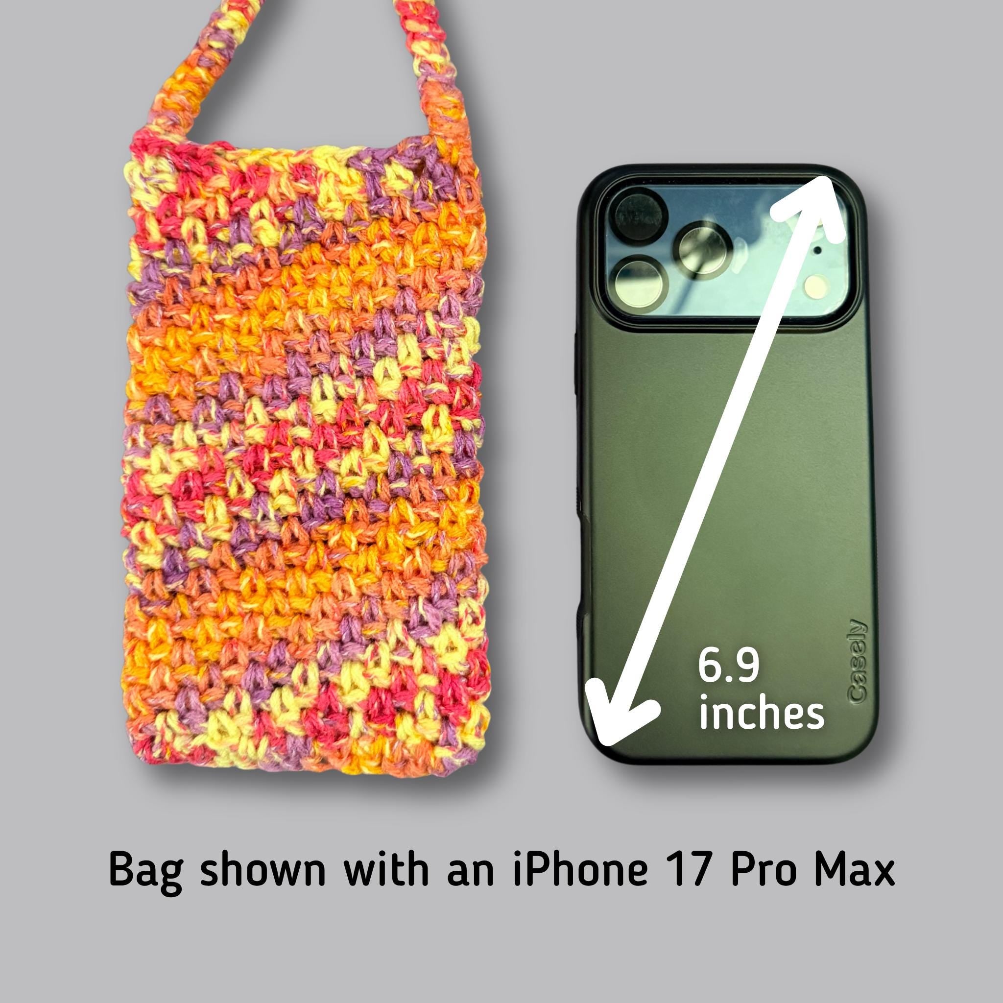 Orange You Glad Crossbody Phone Bag