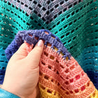 Colorful Soft Summer Shawl