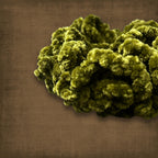 Green Velvet Hair Scrunchie