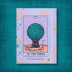 Yarn Tarot Card Hardcover Journal