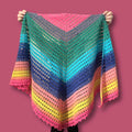 Colorful Soft Summer Shawl