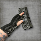 Adult L/XL Gray Wrist Warmers
