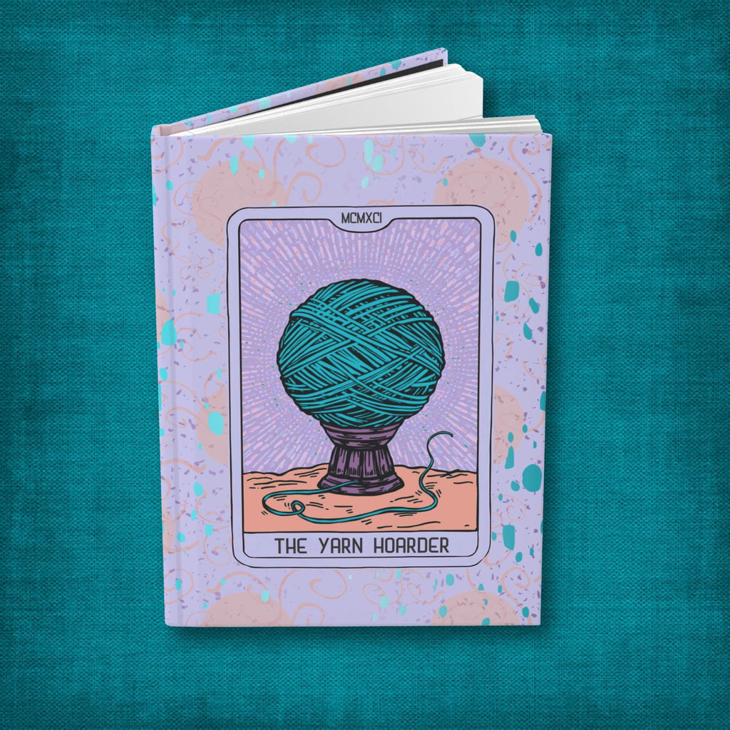 Yarn Tarot Card Hardcover Journal