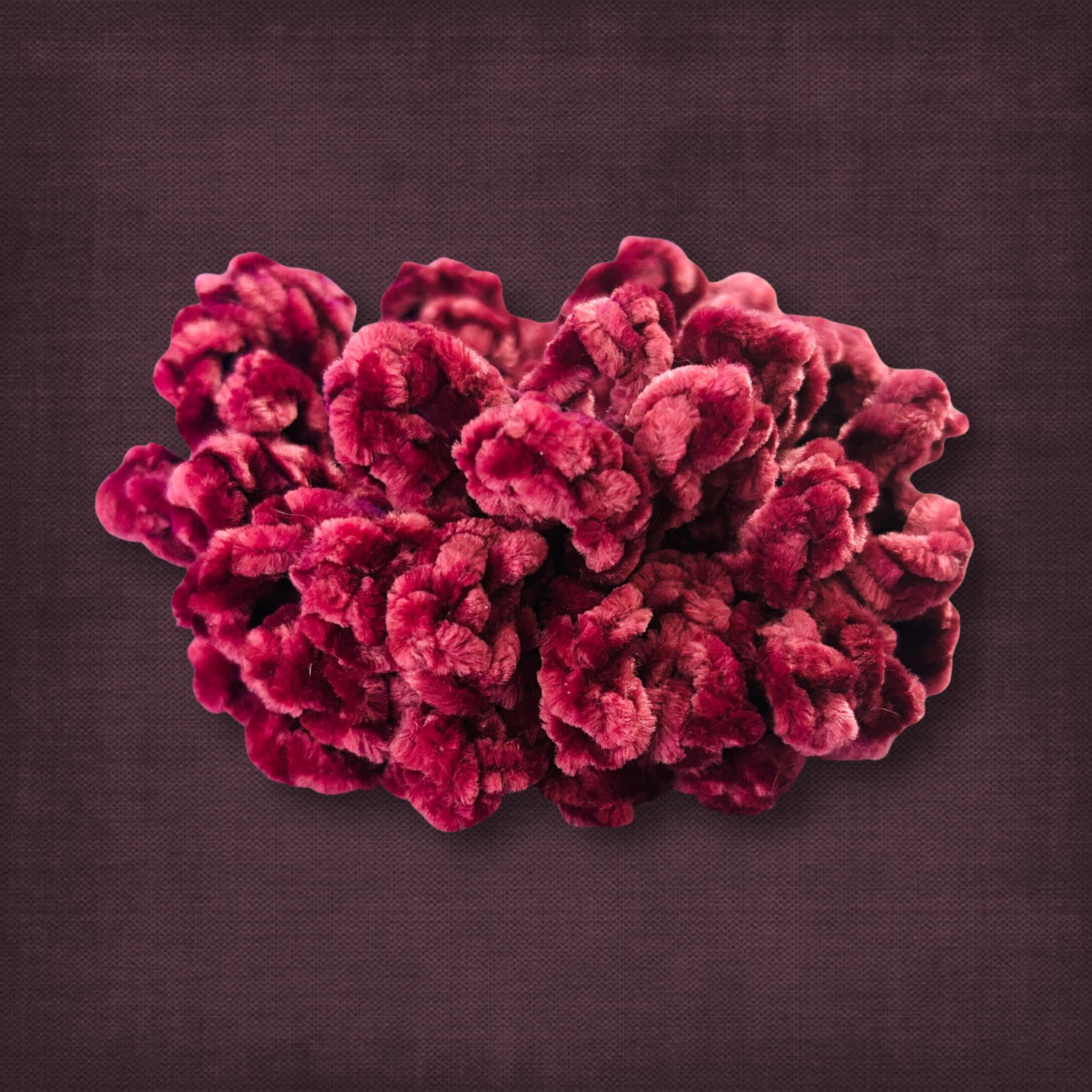 Grape Purple Velvet Scrunchie