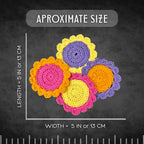 Bright Flower Coasters