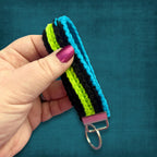 Neon Wristlet Keychain