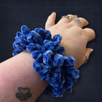Blue Velvet Scrunchie