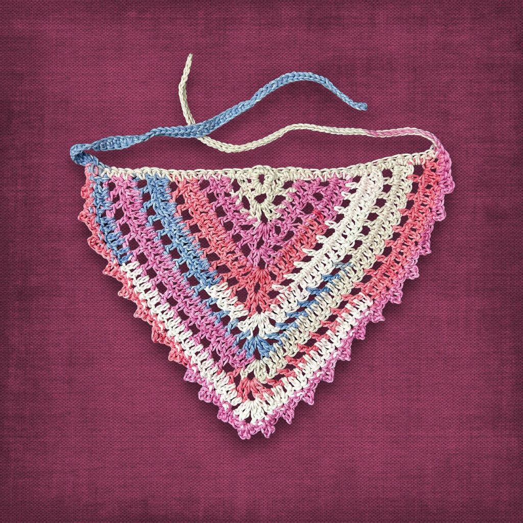 Pink Love Note Bandana