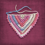 Pink Love Note Bandana