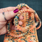 Coral Book Lover Bag