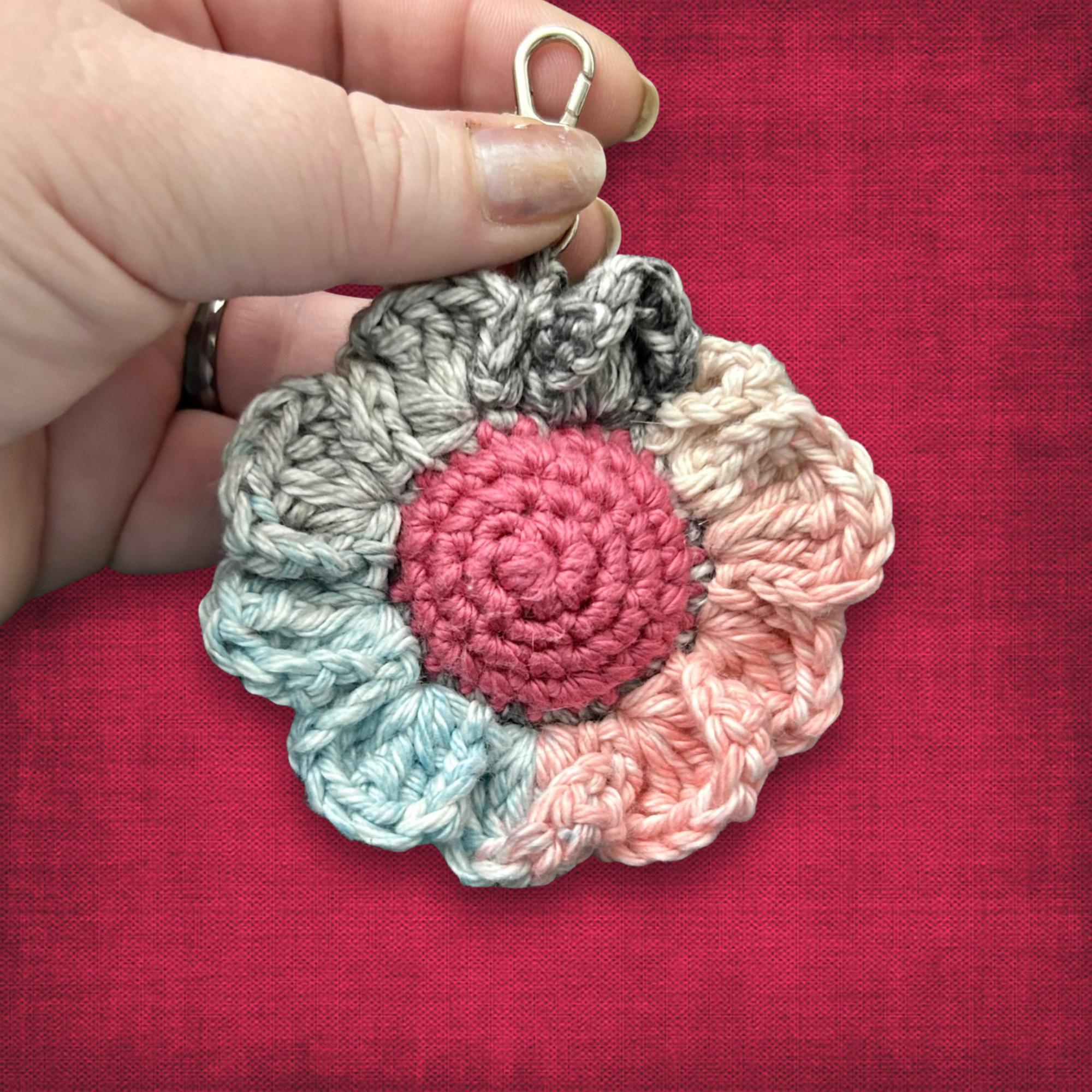 Spring Flower Bag Charm