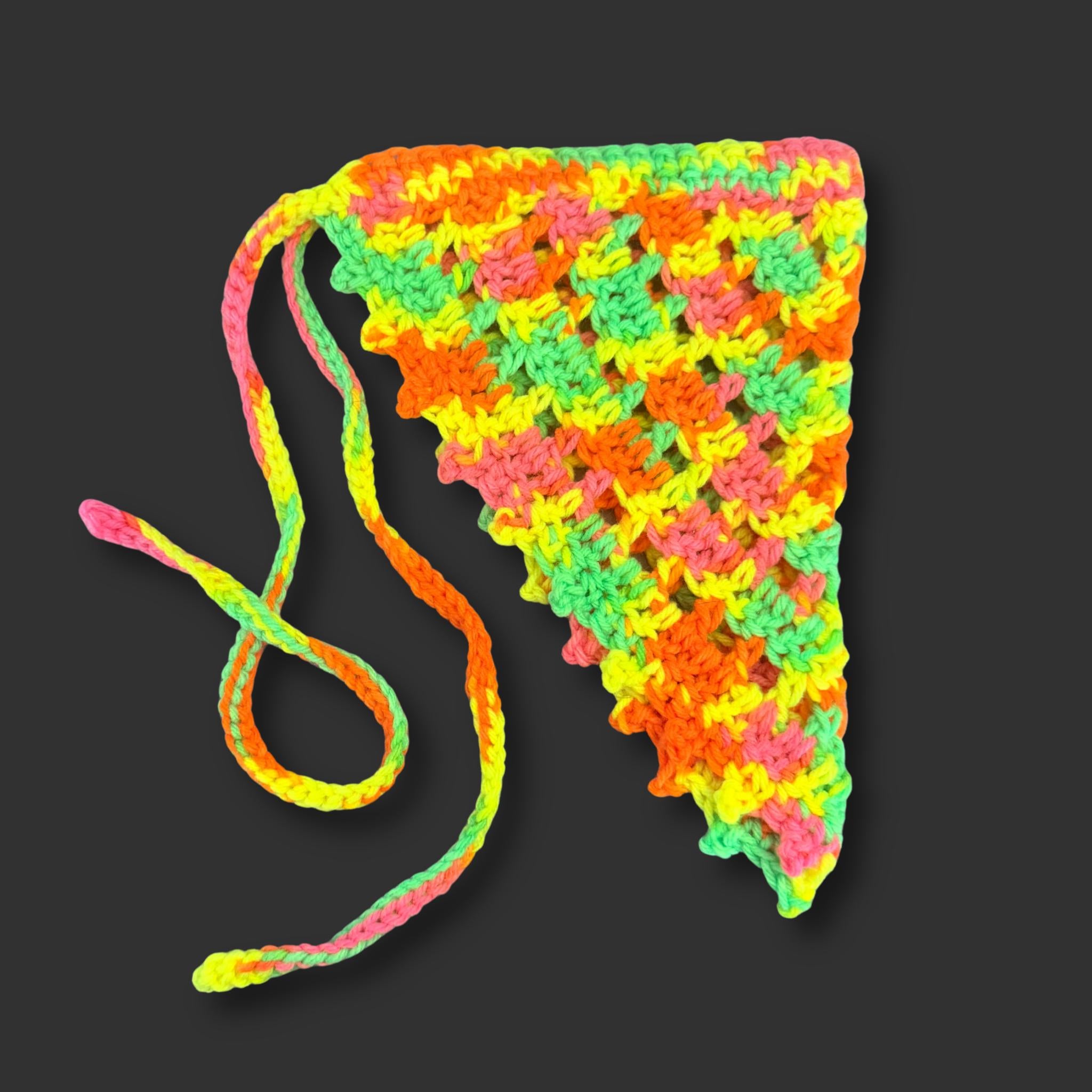 Neon 80's Summer Bandana