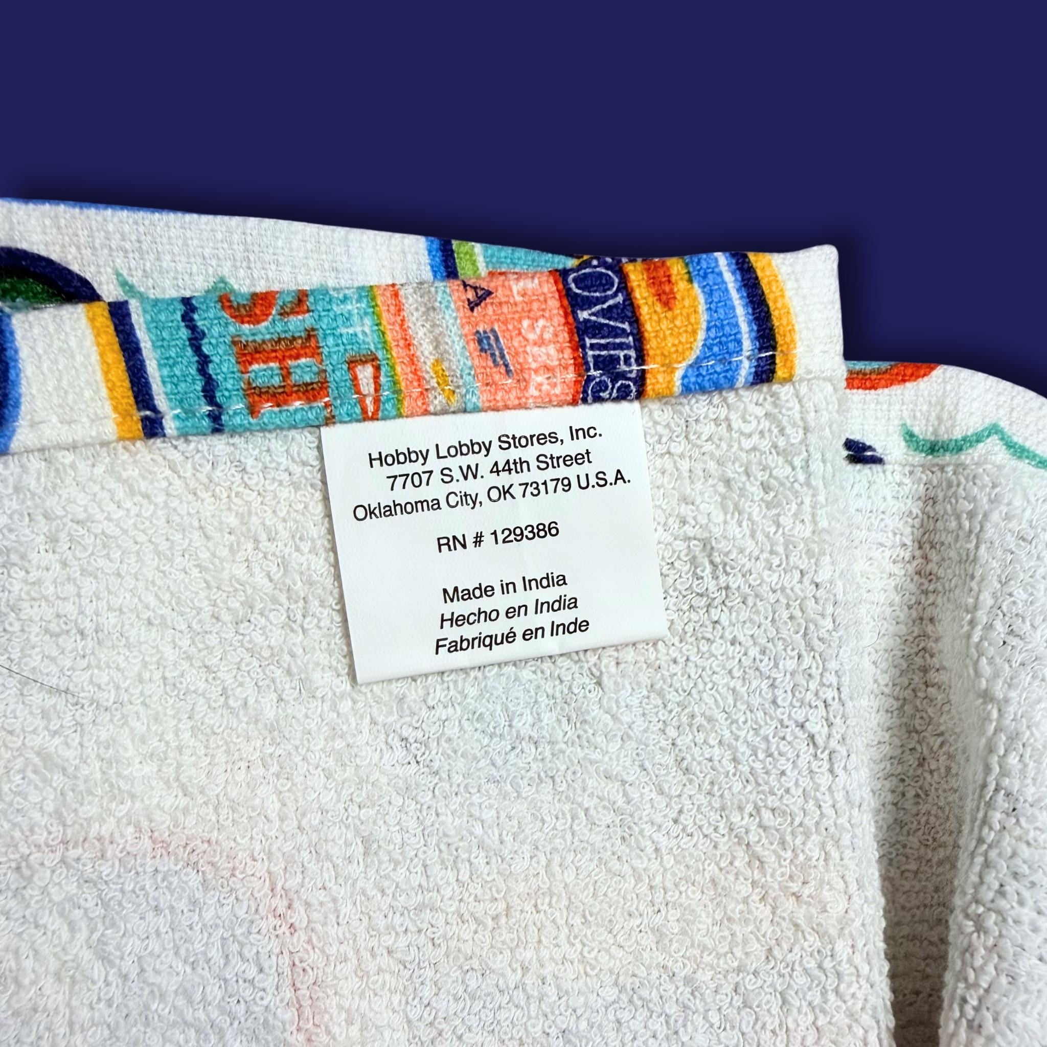 Canned Sardines Yellow Kitchen Towel