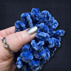 Blue Velvet Scrunchie