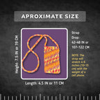 Orange You Glad Crossbody Phone Bag